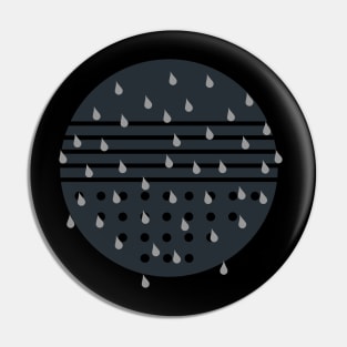 Drops / “Shower head” - in a circle Pin