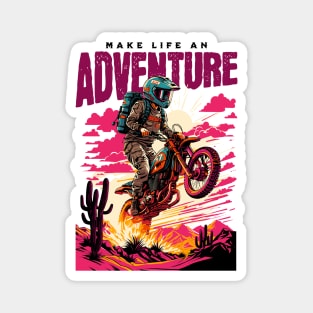 motocross adventure Magnet
