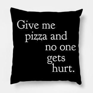 Give Me Pizza Pillow