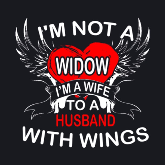 I M Not Widow I M A Wife To A Husband With Wings by Cristian Torres
