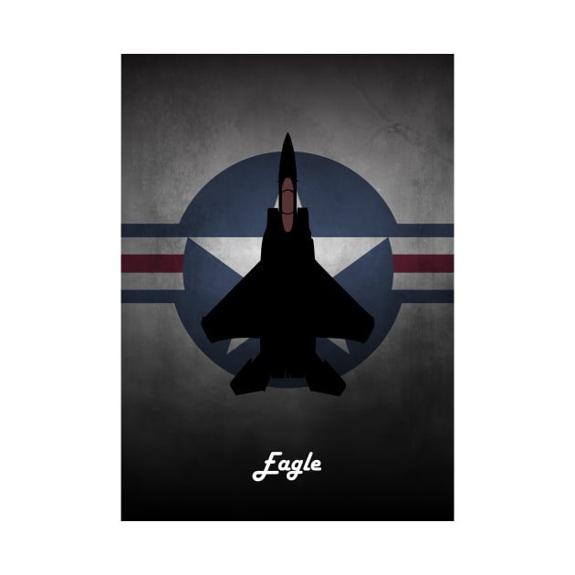 F-15 Eagle USAF by aviationart