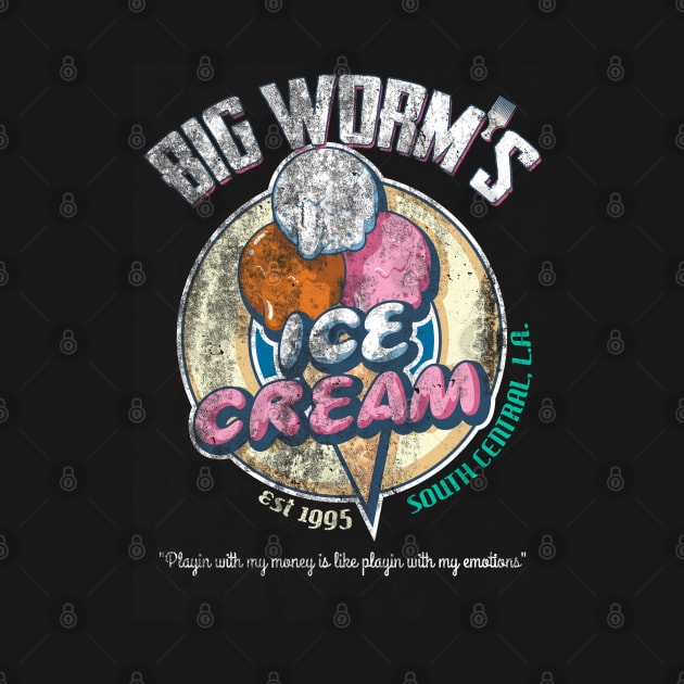 Big Worm's Ice Cream, distressed by MonkeyKing