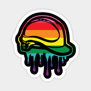 PRIDE CONSTRUCTION HELMET Magnet