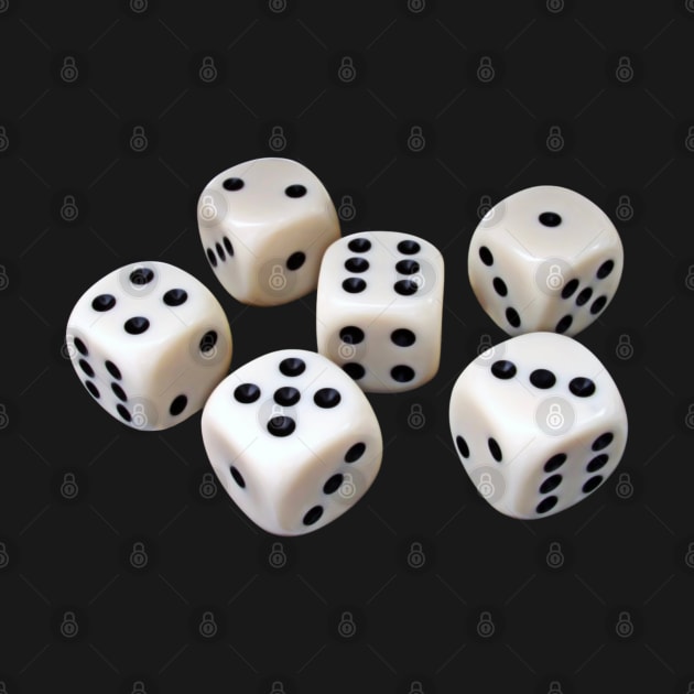 Tumbling dice by MarisePix