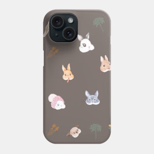 Pattern Head Rabbit Phone Case