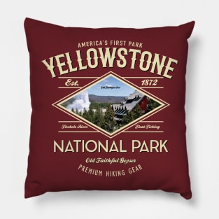 Old Faithful Yellowstone Pillow