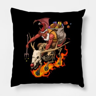 Satan Claus Pillow