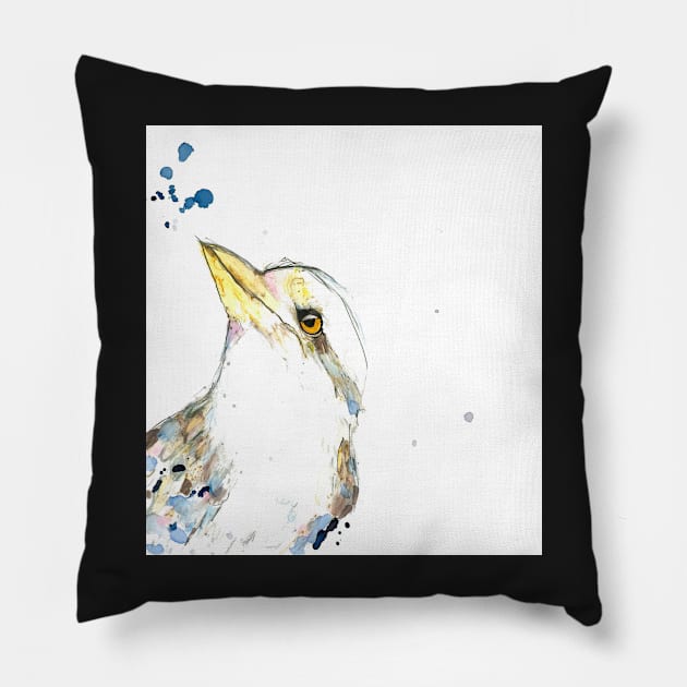 One Kookaburra. Pillow by atep