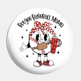 Boujee Baseball Mama Pin