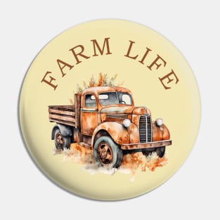 Farm Life Pin