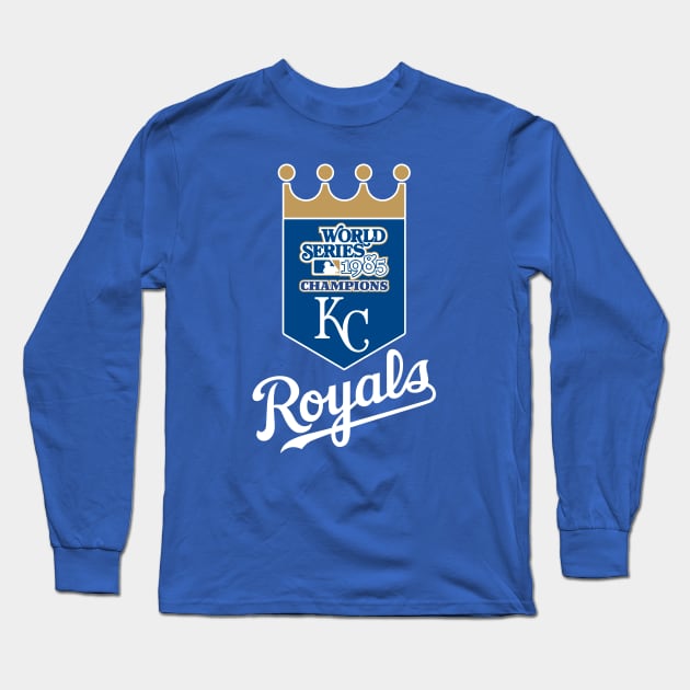 Vintage Kansas City Royals 1985 American League Champions Shirt Size  Medium(tall)