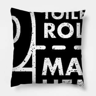 Toilet Paper Mayhem Pillow