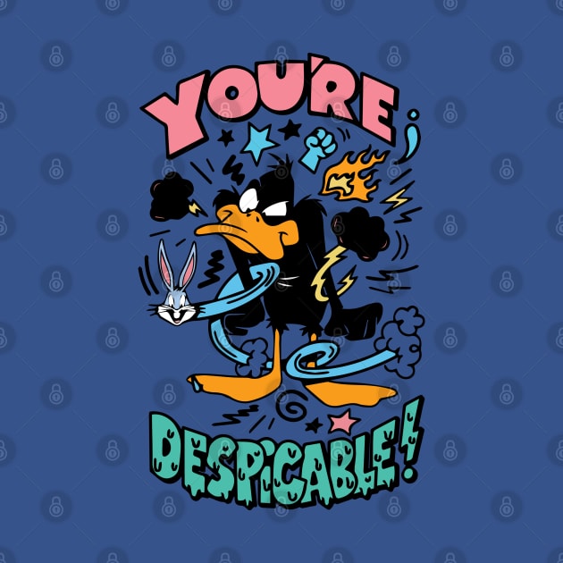 Daffy Duck Cartoon Character by funNkey