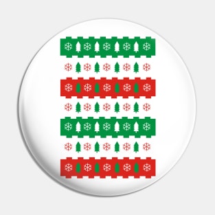 Tree Range Christmas Pin