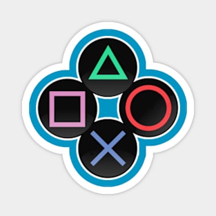 Playstation Style Buttons Alt Magnet