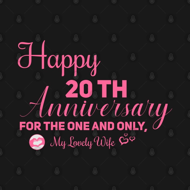 Happy 20th anniversary for the one and only, My lovely wife by Aloenalone