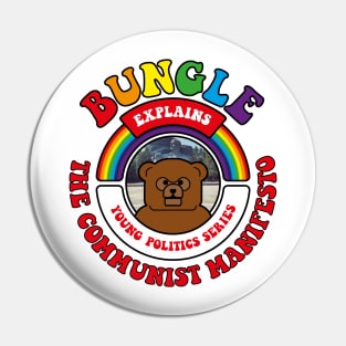 Bungle explains… The Communist Manifesto Pin