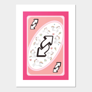Uno Reverse Posters And Art Prints Teepublic