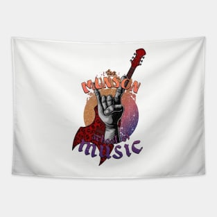 Rock Till You Drop Tapestry