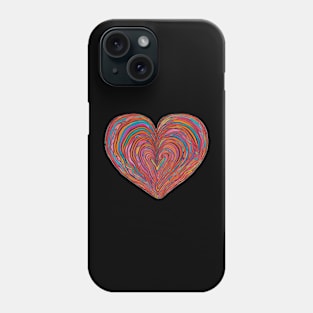 Colorful heart design | Phone Case