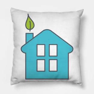 Green Home Pillow