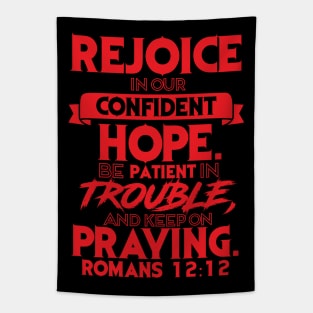 Romans 12:12 Tapestry