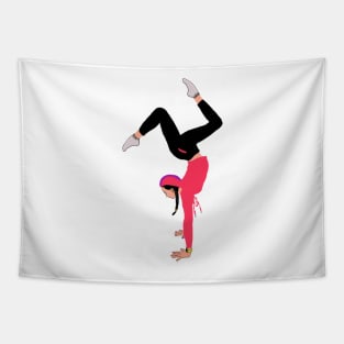 Yoga Girl Tapestry