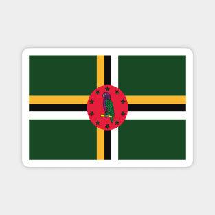 Dominica National Flag Magnet