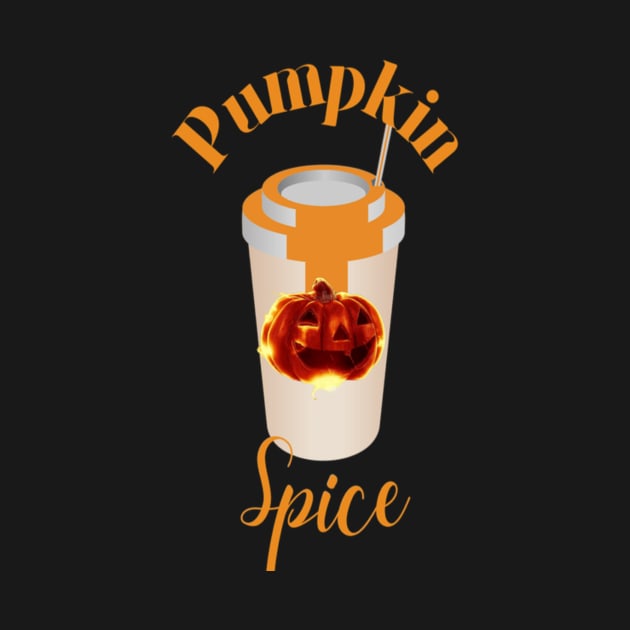 Pumpkin Spice Coffee Time by MckinleyArt