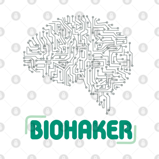 biohacker bio hack brain healthy technology by yassinnox