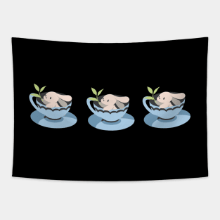 Three Cups of Rabbit! Art IV Tapestry