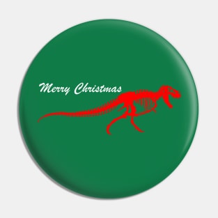 Merry Christmas: T-Rex 1 Pin