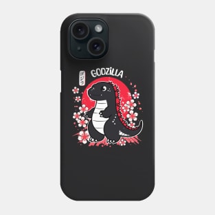 Godzilla Kawaii - T-Shirt and Accessories Phone Case