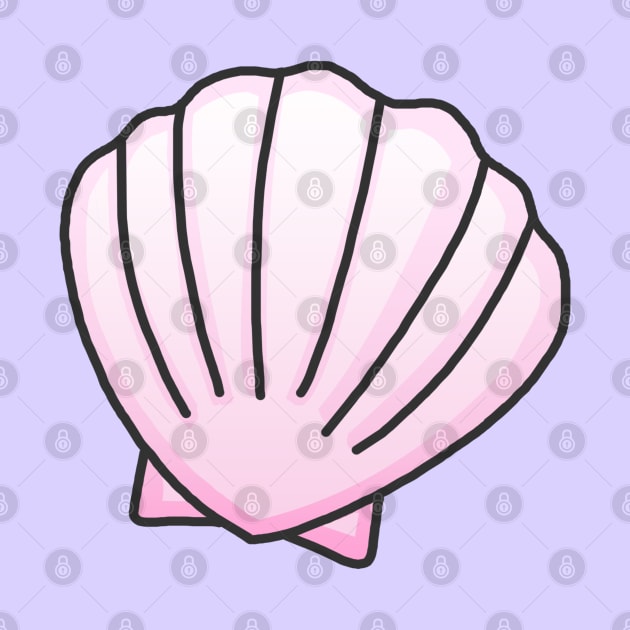 Pink Seashell | Sticker Collection by Danielle