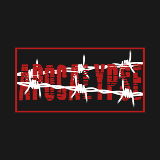 Apocalypse Cool Word Art Minimalist Aesthetic Design T-Shirt
