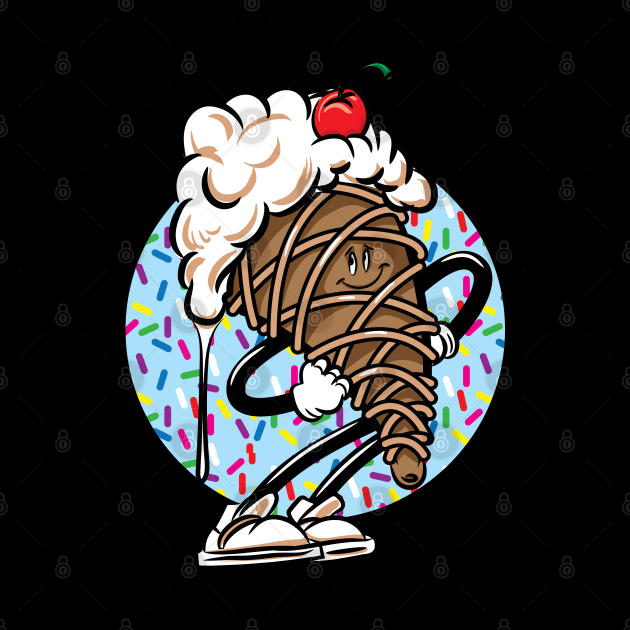 Proud Vanilla Ice Cream Cone by eShirtLabs