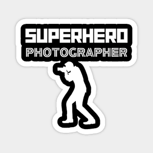 Superhero Photographer Magnet