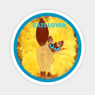 Cats Lover Magnet