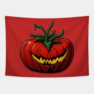 Halloween tomato Tapestry