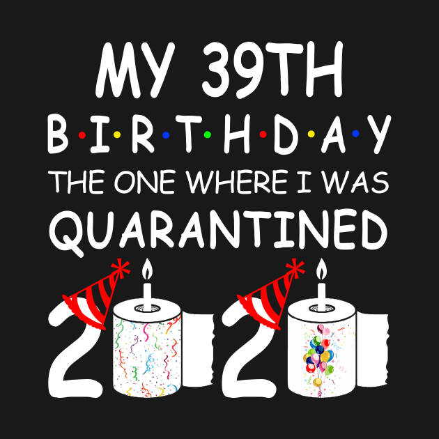 My 39th Birthday The One Where I Was Quarantined 2020 by Rinte