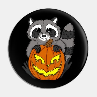 Halloween Trash Panda Pin