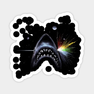 shark side of the moon Magnet