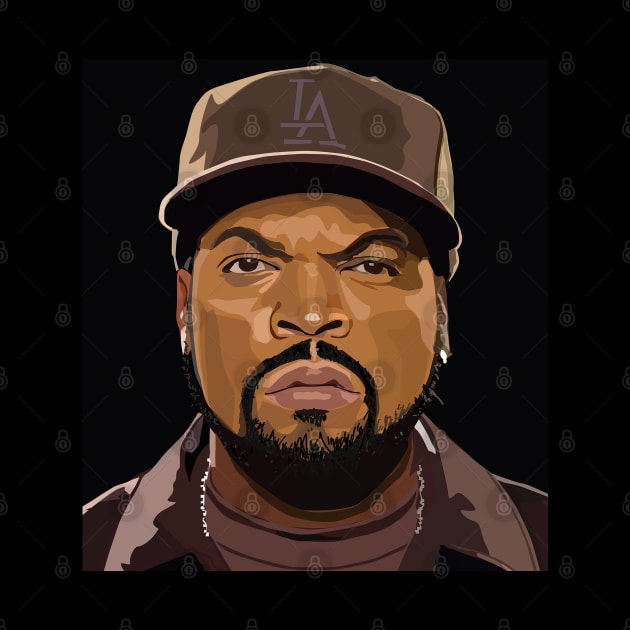 Ice Cube rapper by PulsePeople