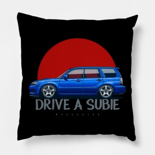 Drive a Subie Pillow