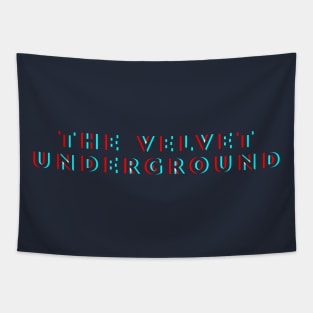 The Velvet Underground Horizon Glitch Tapestry