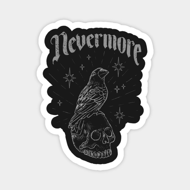 Nevermore Magnet by mariexvx