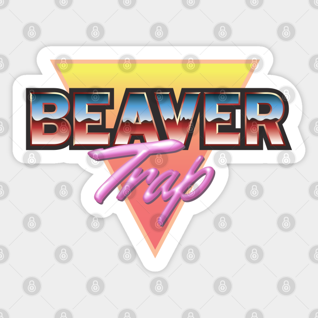 Beaver Trap - Brooklyn Nine Nine - Sticker