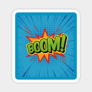 Comic boom Magnet