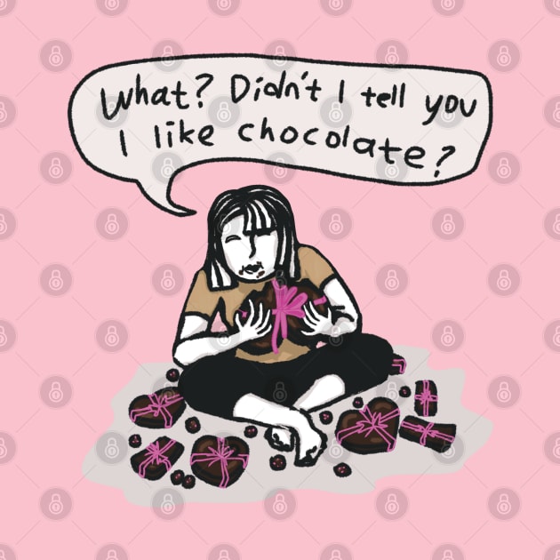 Lune's Valentine Chocolates by GhostHerDraws