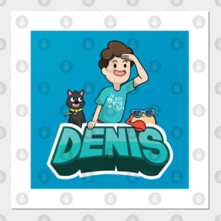 Denis Daily Posters And Art Prints Teepublic - denisdaily roblox bloxburg